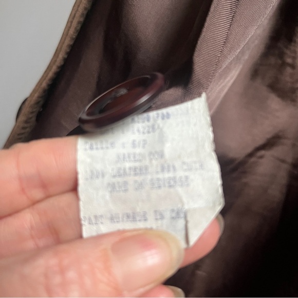 Vintage MIX leather ranch oversized jacket Sz L - Picture 10 of 14